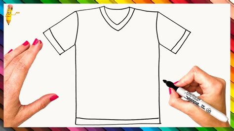 how to draw on a shirt